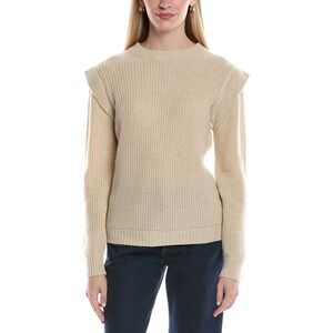 Maison Heritage Womens  Carla Wool & Cashmere-Blend Sweater, White